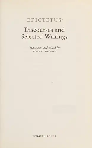 Discourses and Selected Writings