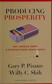 Producing Prosperity