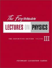 The Feynman Lectures on Physics (Vols. 1–3)